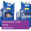 How to use the PowerPack 1208 with baling strap