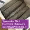 How to recycle styrofoam otherwise known as extruded polystyrene