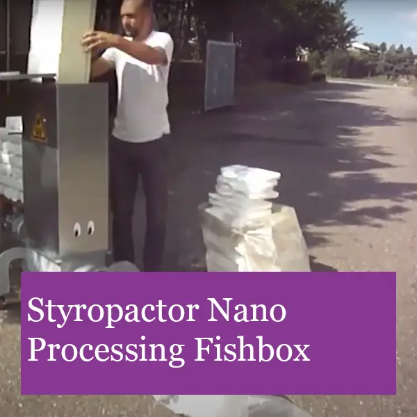 Recycling EPS with the Styropactor Nano Compactor